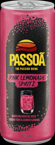 Image sur Passoa Pink Lemonade Spritz Can 5° 0.25L